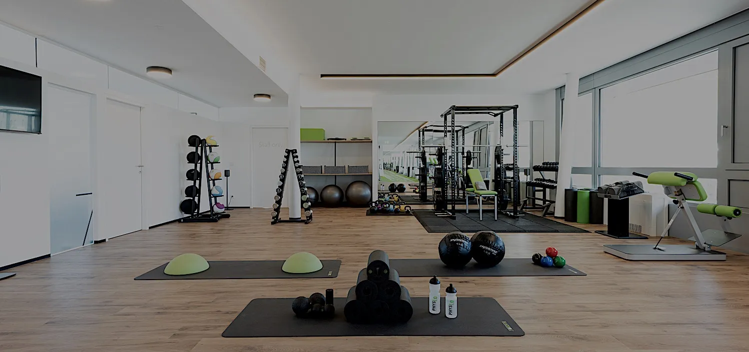 Trainingsbereich der Praxis in Innsbruck