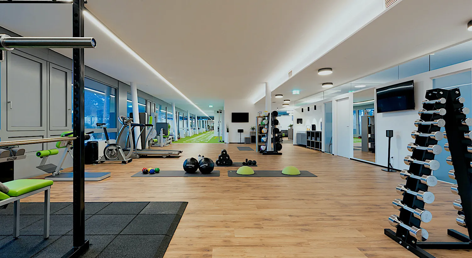 Trainingsbereich der Praxis Physio 1.0 in Innsbruck